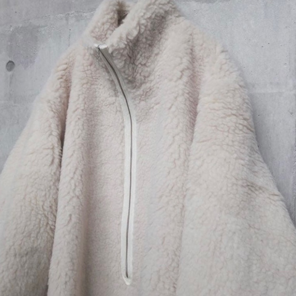 Camiel Fortgens Wool Fleece Anorak NEW